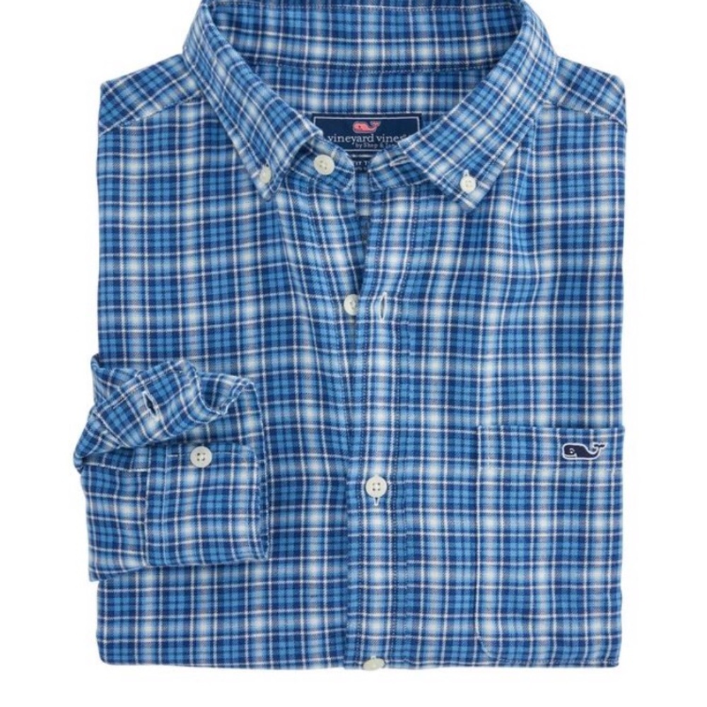 Vineyard Vines Flannel Tucker shirt, Medium